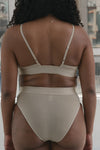 BASERANGE Bamboo fiber and cotton without steel ring wide brim bra series collection soft underwear France BAS-BRTR-BL-000-COCHLEA BRTR1